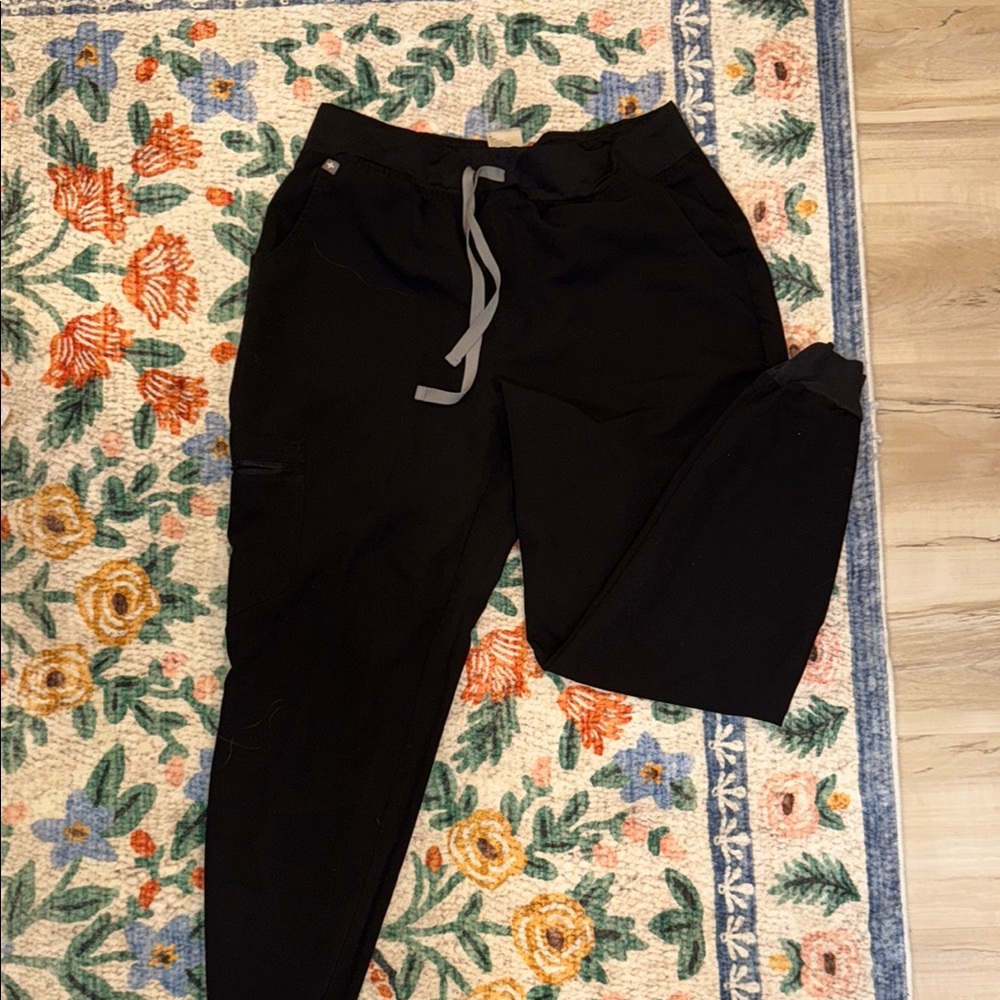 Figs Black Zamora Scrub Jogger Pants